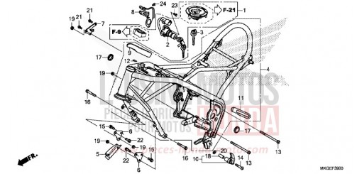 CARROSSERIE DE CHASSIS CMX500AL de 2020